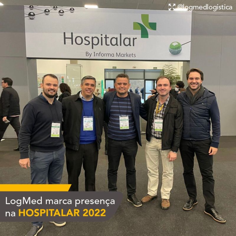 LogMed marcou presença na Hospitalar 2022