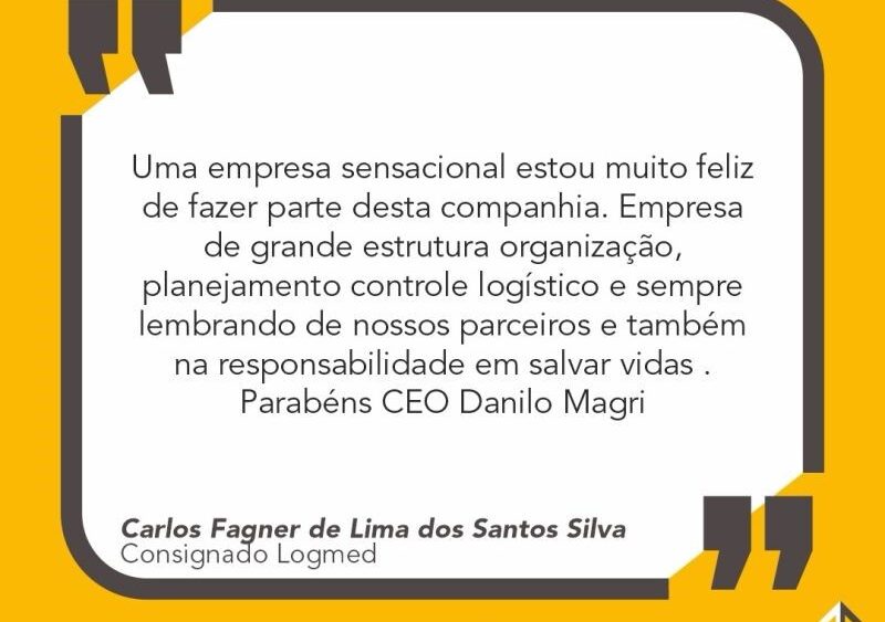 Logmed: Elogios que nos fazem crescer!