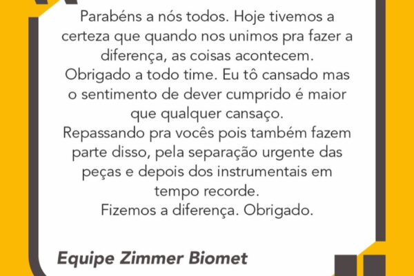 Logmed: elogios que nos fazem crescer